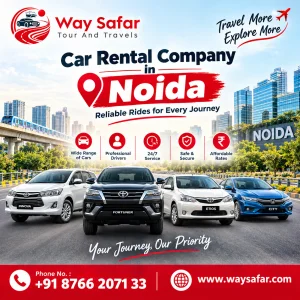 Car rental company in noida reliable travel services today