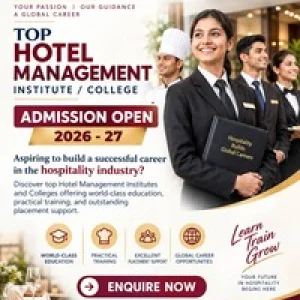 Top hotel management institute college admission open 20262