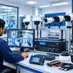 Cctv camera and recorder testing services for crs registration