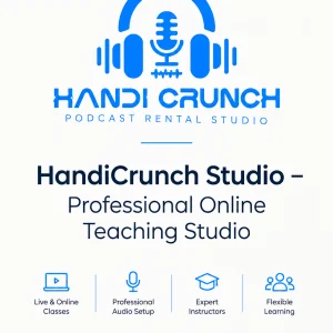 Handicrunch studio professional online teaching studio