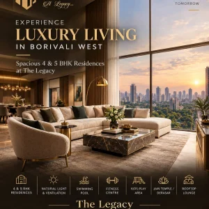 Luxury projects in borivali west the legacy by shelaji group