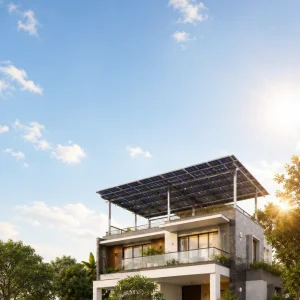 Residential rooftop solar spectra solar power