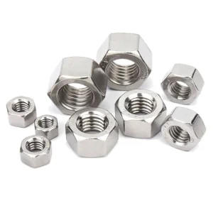 Hex nuts exporter supplier in india din 934 ss nuts