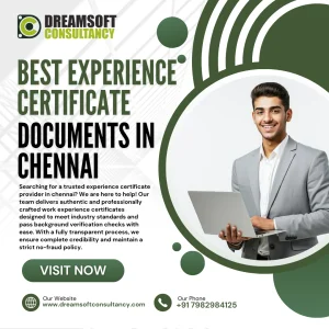 Work experience certificate provider in chennai