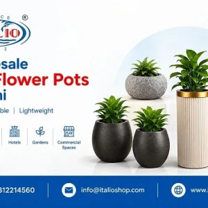 Where can you find wholesale frp flower pots in delhi from itali
