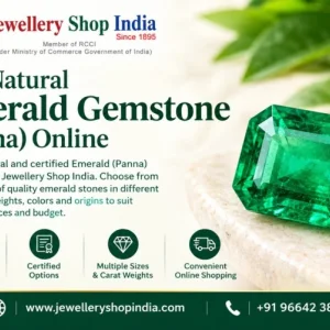 Buy natural emerald gemstone panna online