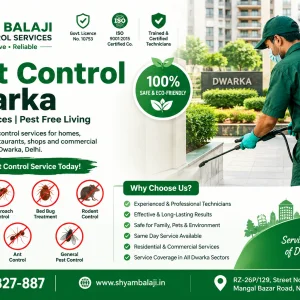 Pest control dwarka shyam balaji