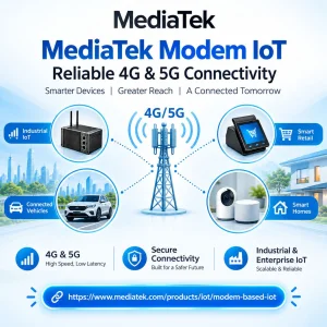 Mediatek modembased iot platforms reliable connectivity for th