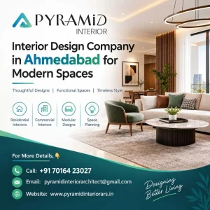 Interior design company in ahmedabad for modern spaces pyramid