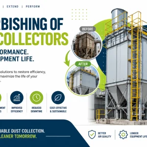 Refurbishing of dust collectors improve performance extend e