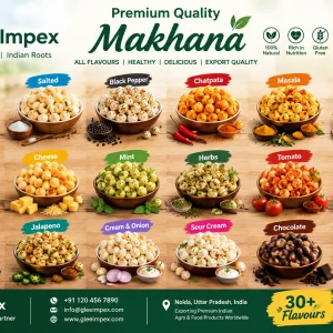 Top makhana exporter in india glee impex