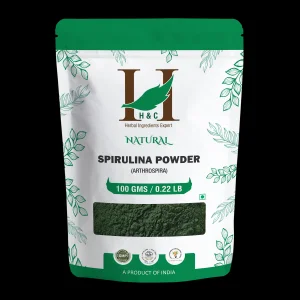 Natural spirulina powder