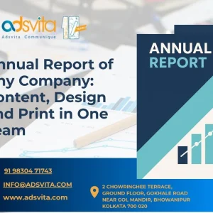 Annual report of any company content design and print in one t