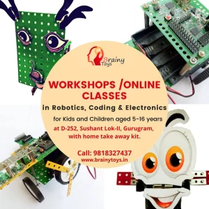 Brainy toys handson workshops for kids onlineoffline aged 5