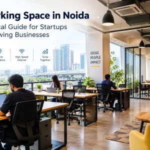 Modern coworking space in noida for flexible working