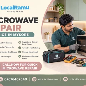 Get professional microwave repair service in mysore