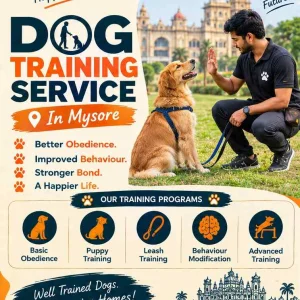 Dog training service in mysore