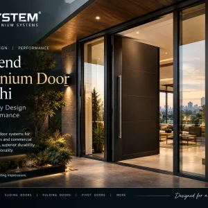 Highend aluminium door in delhi
