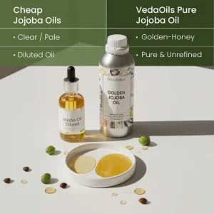 Jojoba oil natural oil for skin hair diy care