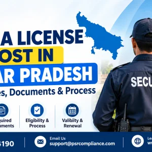 Psara license cost in uttar pradesh 2026 fees documents proc