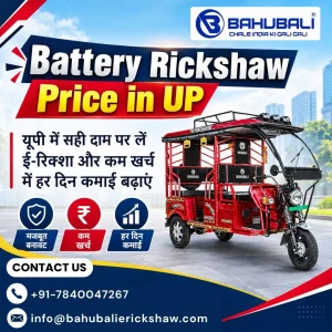 Battery operated rickshaw price