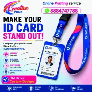 Lanyard printing rs 30 corporate branding perfect for id ca