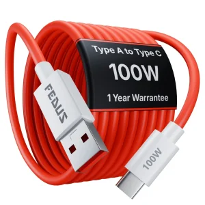 Fedus zetta 100w 1m usba to typec charging cable