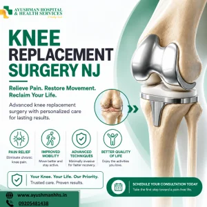 Modern robotic knee replacement in dwarka for better mobility