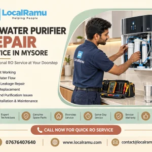 Smart ro water purifier repair service in mysore by localramu