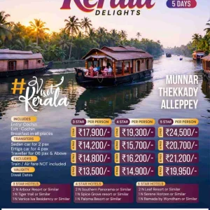 Kerala diwali holiday package