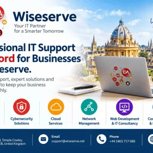 Professional it support in oxford for businesses by wiseserve
