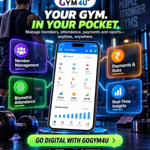 Gogym4u smart gym management mobile app for fitness clubs