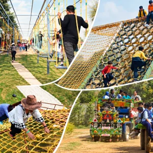 Gurgaon adventure park plan your madhavgarh farms outing