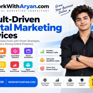 Digital marketing consultant in delhi workwitharyan