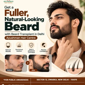 Beard transplant clinic in delhi restore your beard with natura