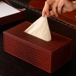Leather office table accessories better for premium workspaces