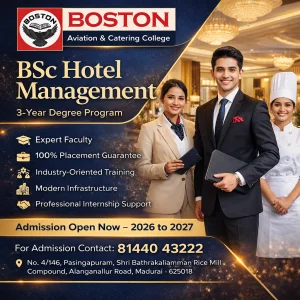 Want to build a career in hotel management explore bsc caterin