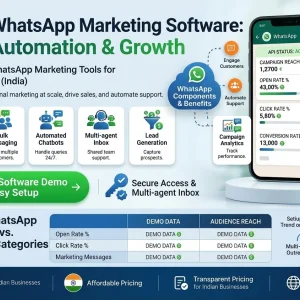Whatsapp marketing software india features pricing 2026