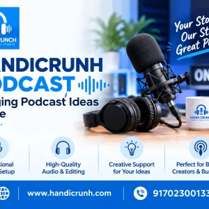 Handicrunch podcast a creative space for podcasters
