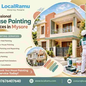 Modern house painting service in mysore by localramu
