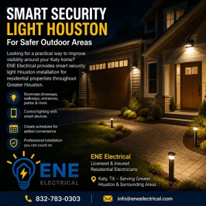 Smart security light houston for safer outdoor areas