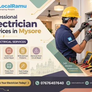 Professional electrician service in mysore by localramu