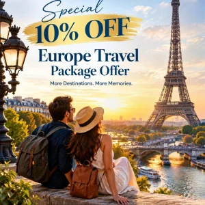 Special 10 off europe travel package offer 91 9090484850