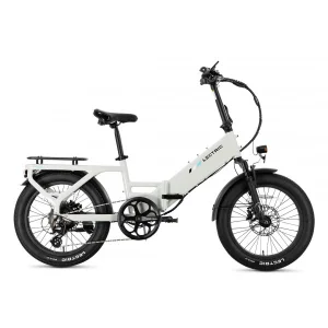Lectric xp4 stepthru stratus white electric bike