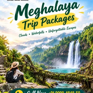 Plan your meghalaya trip packages today 91 9090484850