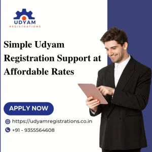 Simple udyam registration support at affordable rates