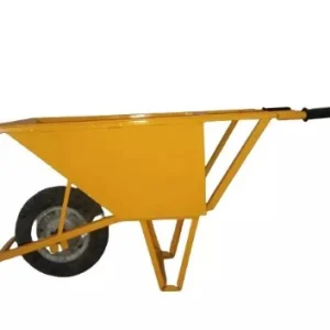 Wheel barrow single wheel for heavyduty construction requiremen