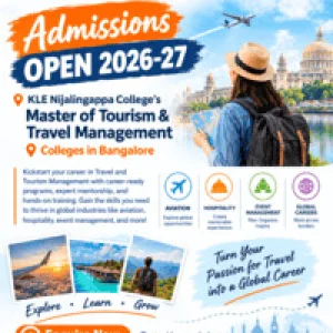 Kle societys master of tourism travel management colleges in
