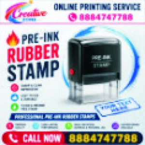 Rubber stamp quality printing corporate gifts creative zon