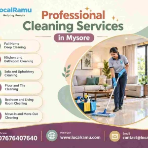 Professional cleaning services in mysore by localramu